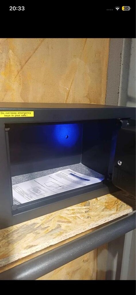 dijital elektronik anahtarlı çelik kasa orta boy - 5