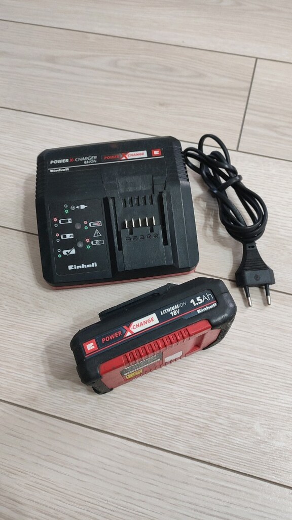 Einhell Batarya(18v - 1.5 Ah) + Sarj makinesi - 5
