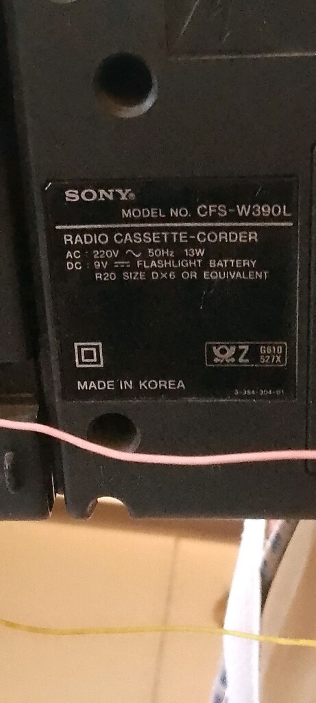 Sony marka çift hoparlör teyyip - 3