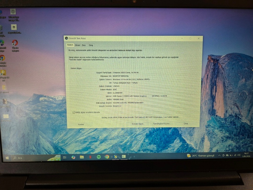 lenovo v14 ryzen 3 5300u 4gb 256 ssd mini laptop - 3