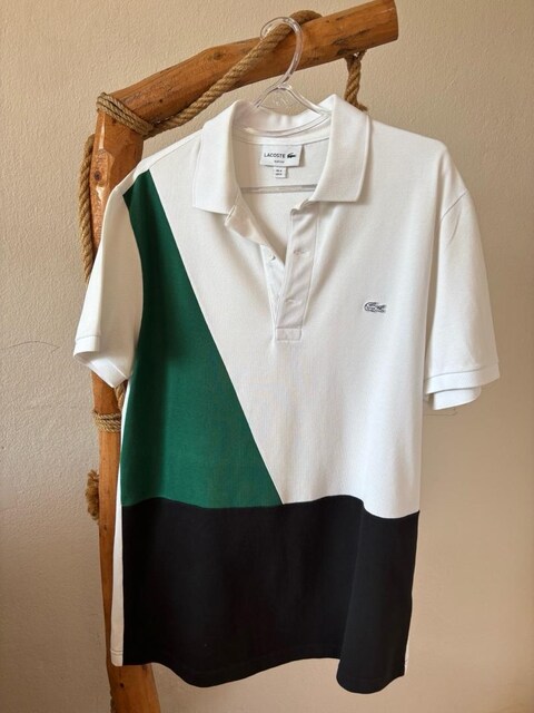Lacoste Orijinal Slim Fit Polo Yaka Tişört – M Beden – Çok Temiz