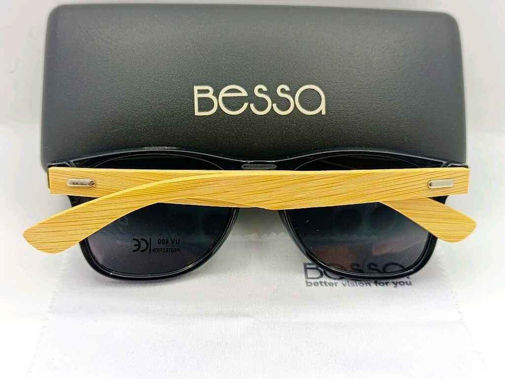 SIFIR KUTUSUNDA, BESSA (BAMBU) UV400 FİLTRELİ GÜNEŞ GÖZLÜĞÜ - 3