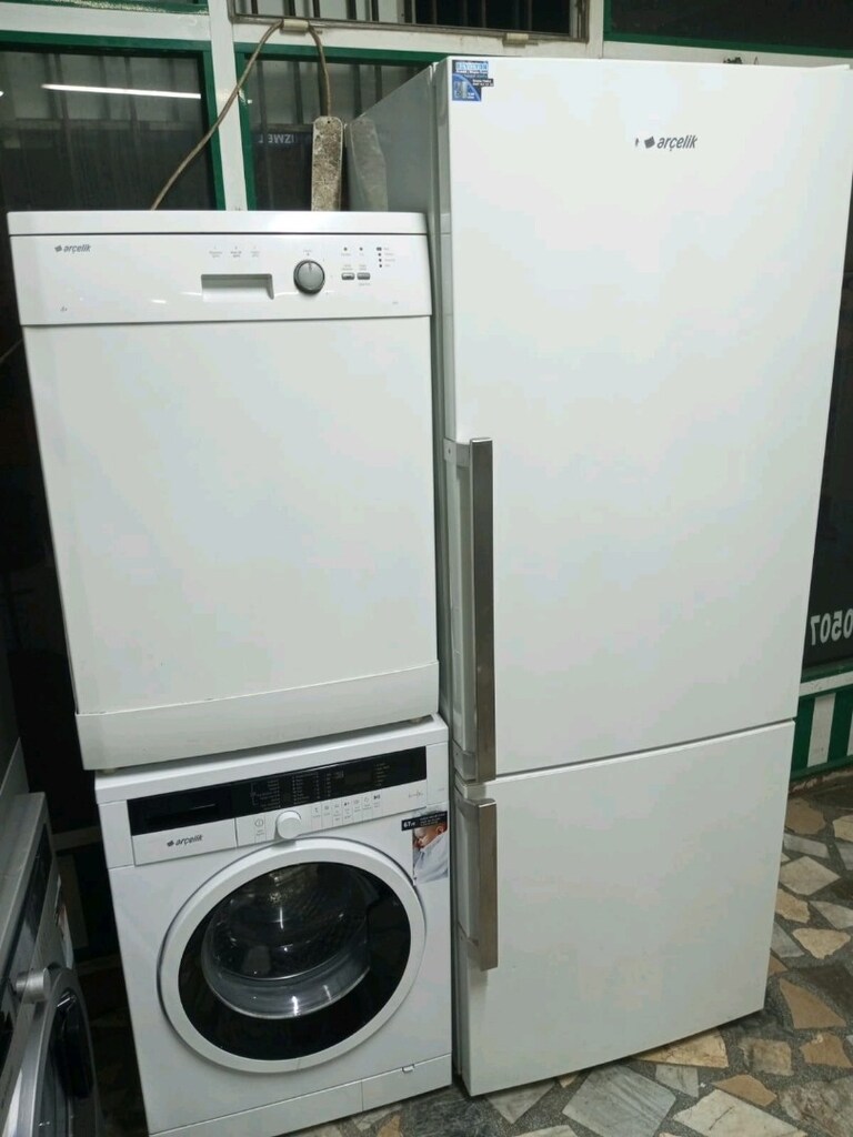 3lüset buzdolabı bulaşık çamaşır makinesi - 3