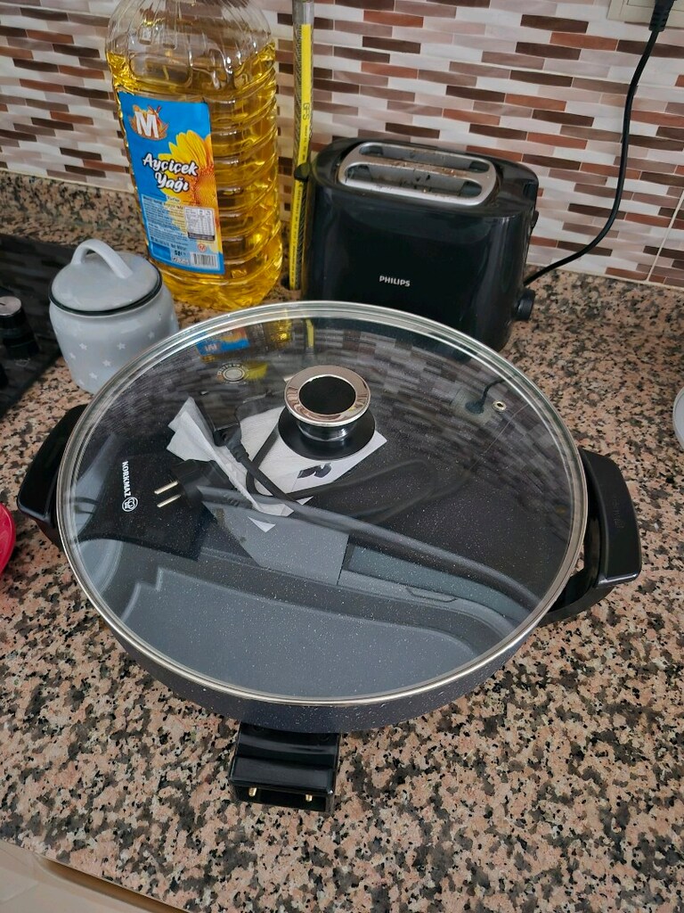 korkmaz pizza matik elektrikli tencere - 3