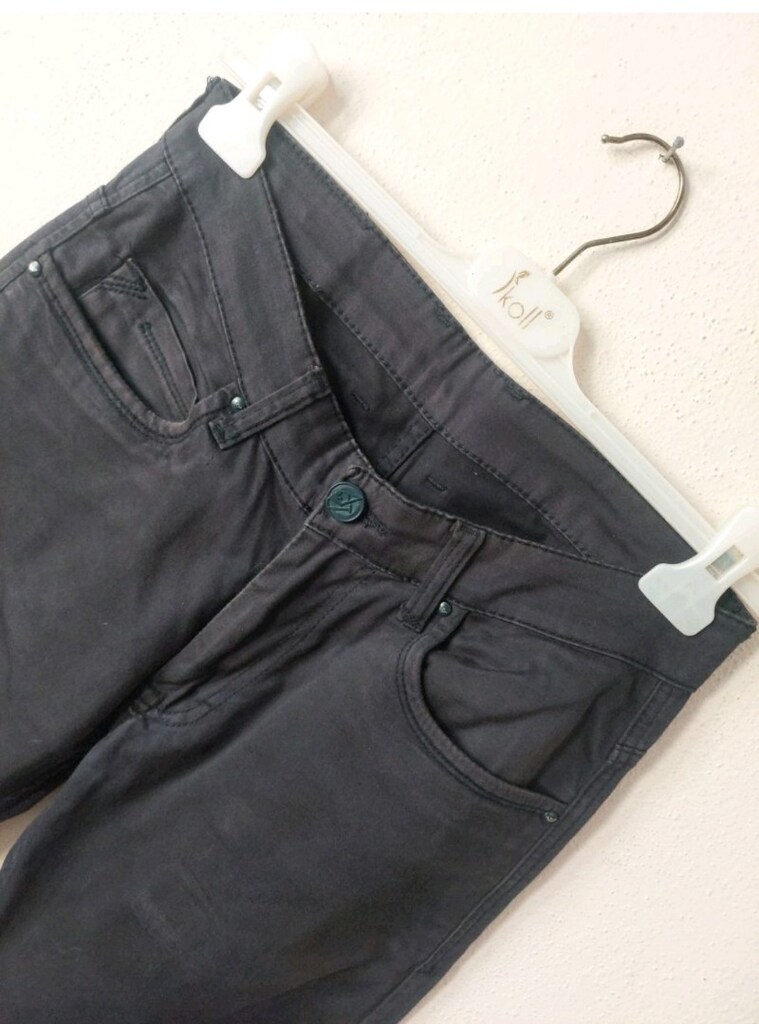 ARMANİ erkek Füme kanvas tipi pantolon - 5