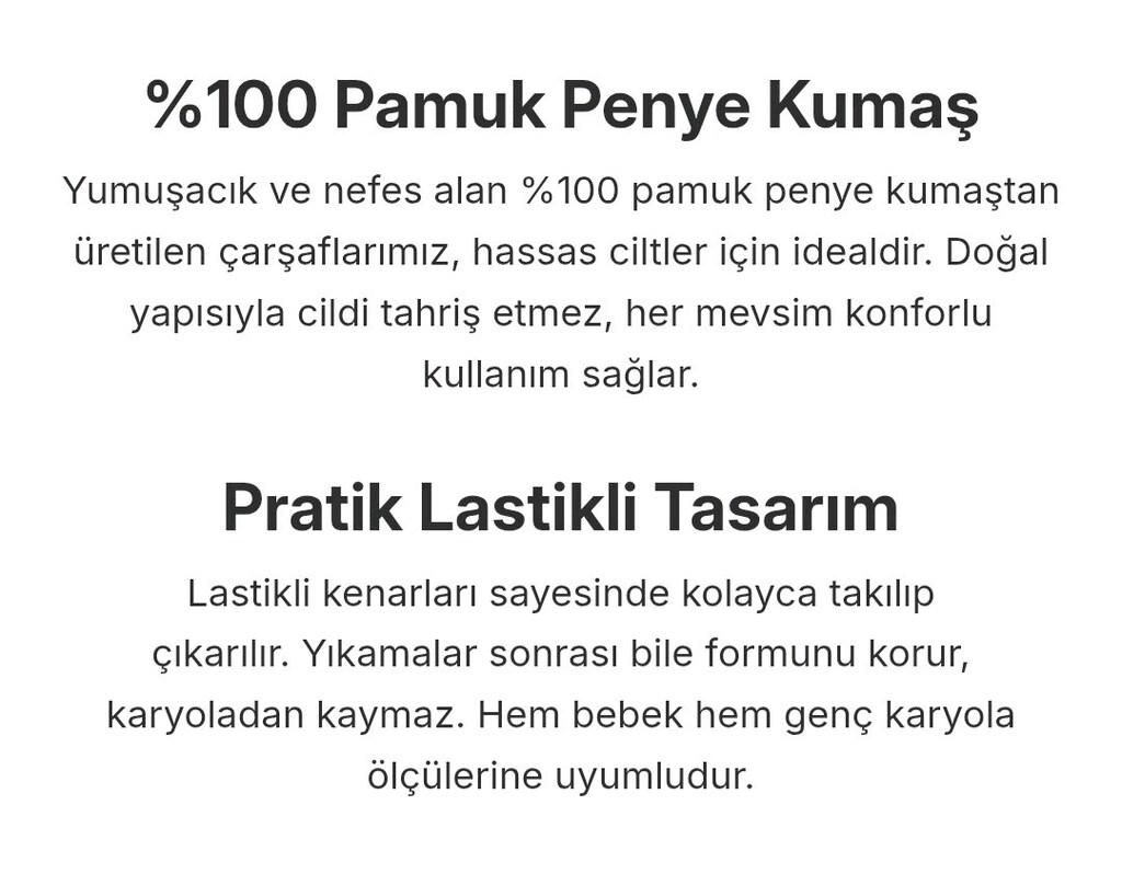 Tek kişilik Pamuk) Penye Lastikli Çarşaf - 5