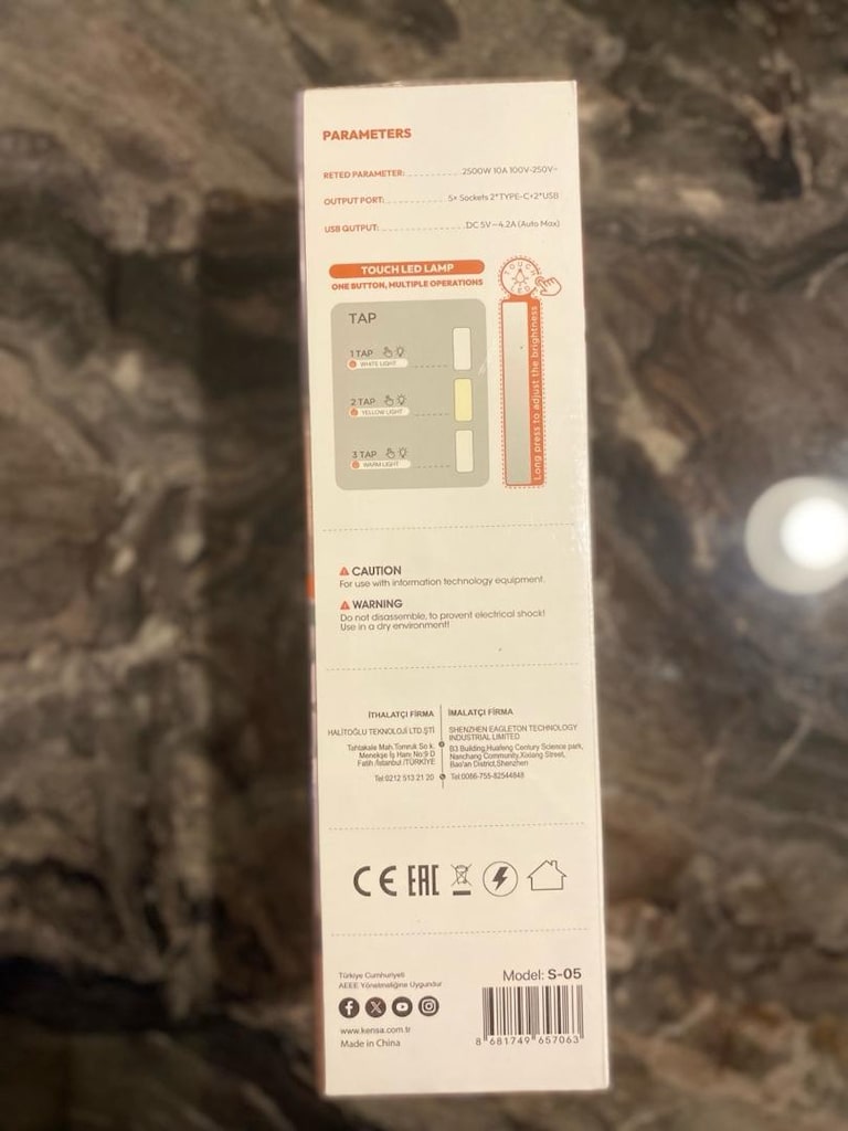 KENSA SMART POWER Strip - 3
