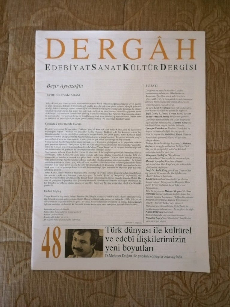 Dergâh Edebiyat Sanat Dergisi 48/52.Sayılar - 5