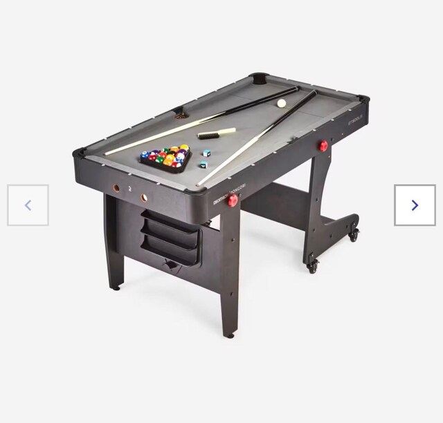 Satılık Katlanabilir Amerikan Bilardo Masası – Decathlon Pongori BT500
