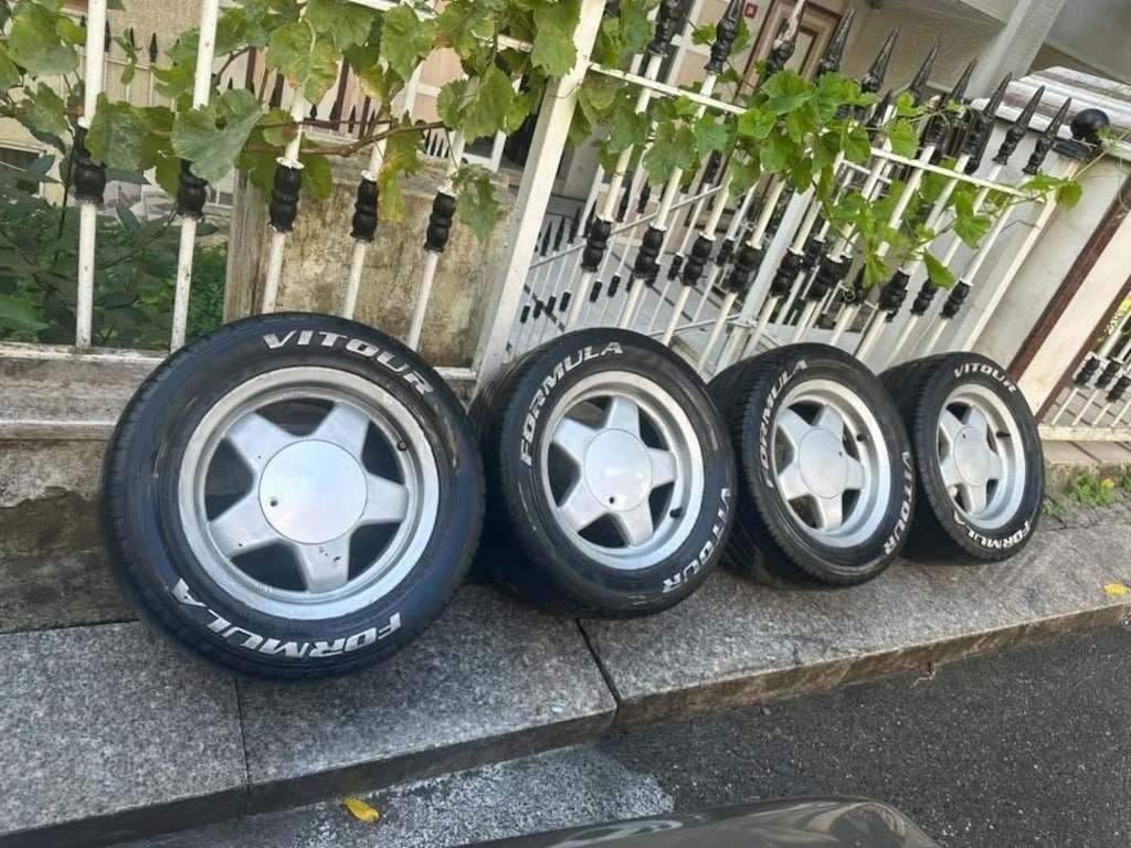CMS 40 JANT FORMULA VİTOOR LASTİK TAKIMI 2.TANESI 100.DE 80 DİŞLERİ - 4