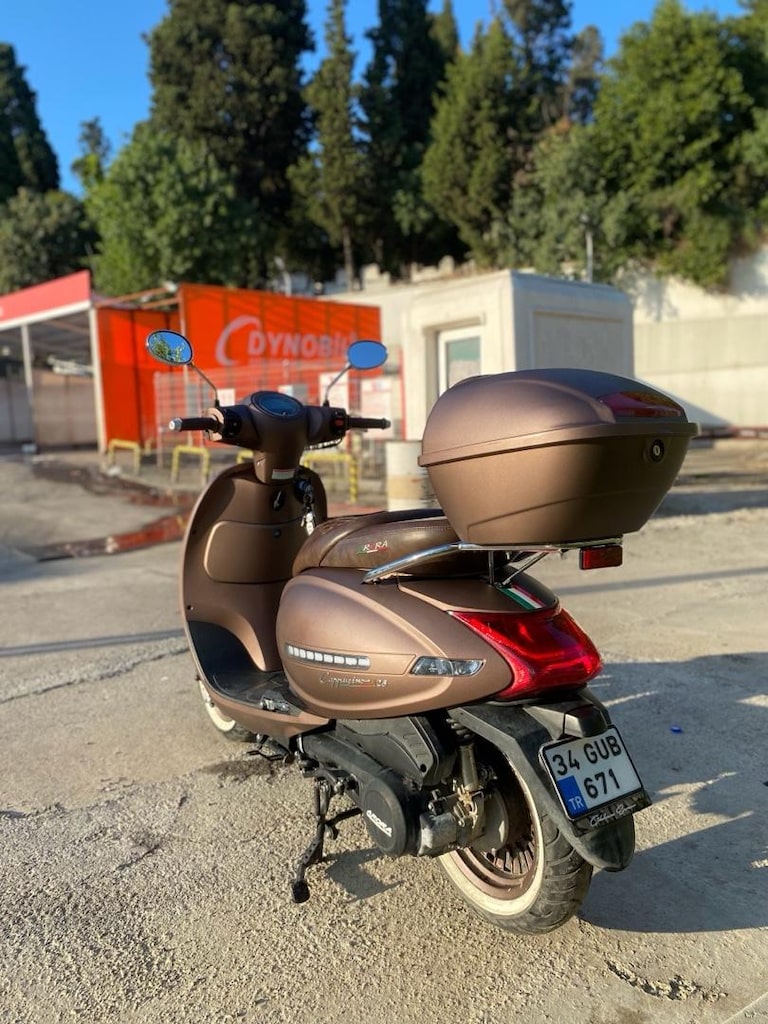 İlk Sahibinden Arora Cappucino 125 Hasarsız Sorunsuz Bakımları Yaplmş - 7