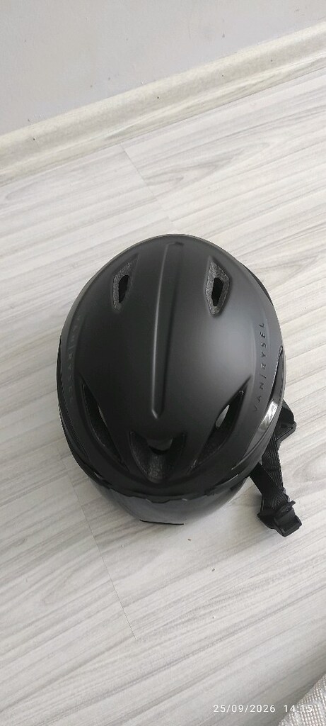 Sıfır decathlon van rysel vizör gözlüklü bisiklet kaskı - 6
