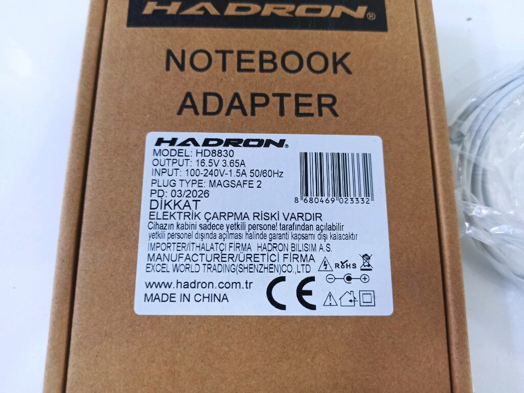 Hadron Hd8830 Macbook Pro Air magsaee 2 T Tipi 60w Şarj Aleti Adaptör - 2