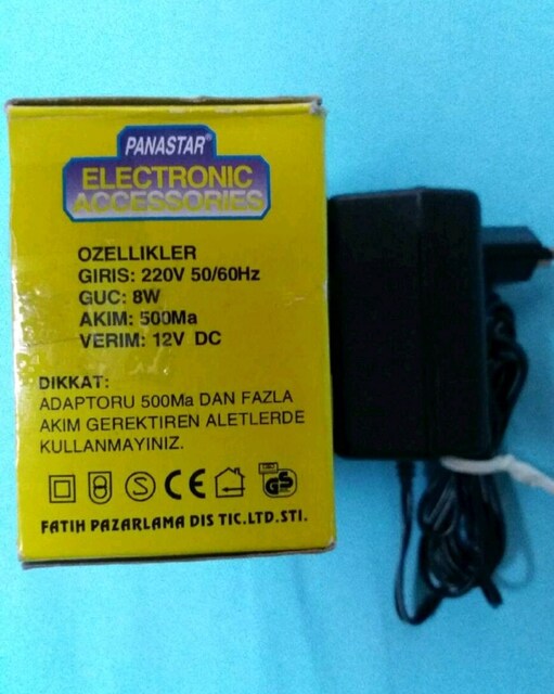 PANASTAR PHONE ADAPTOR PT-509 500mA