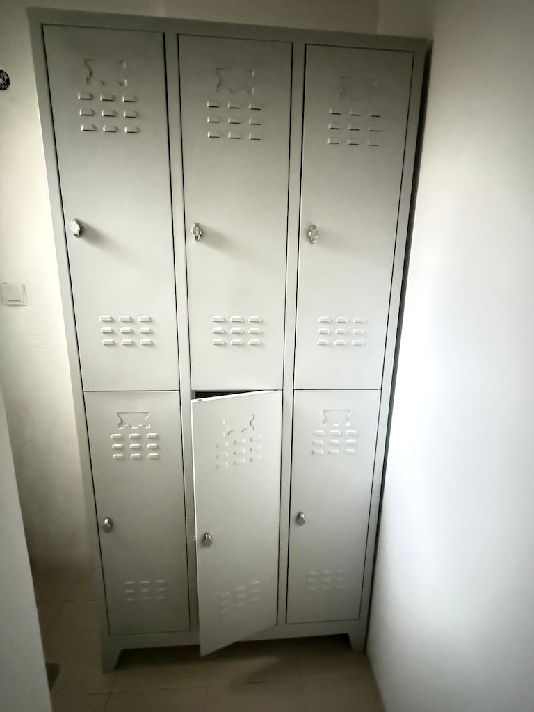 Akbüro 6 lı Çelik Soyunma Dolabı - Metal Personel Dolabı - 2