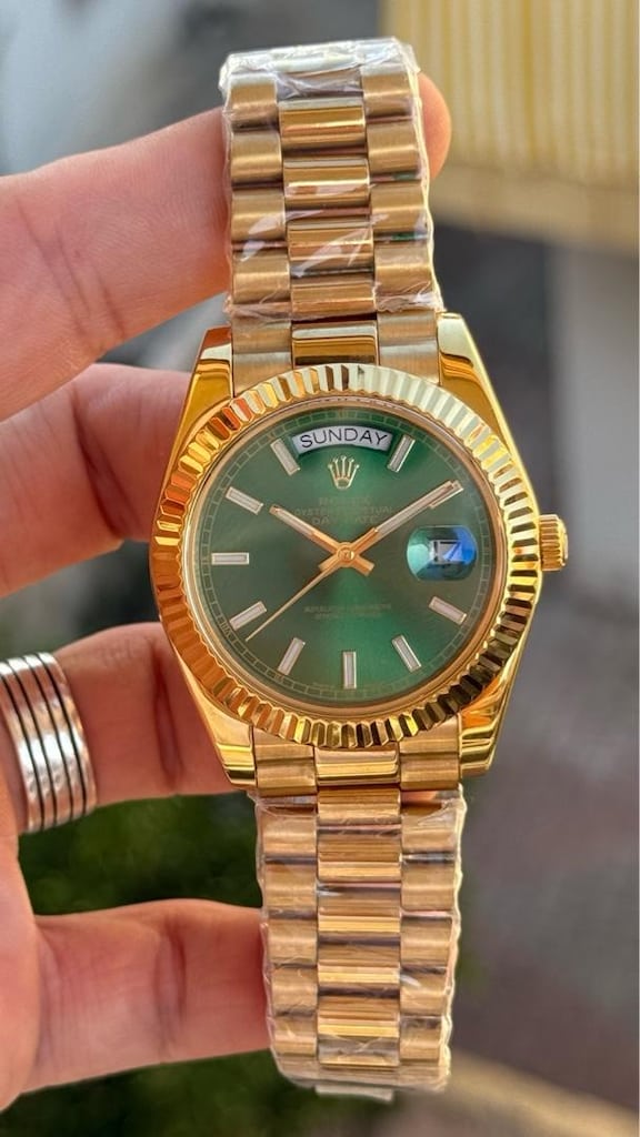 ROLEX DAY DATE GOLD AUTOMATİC - 8