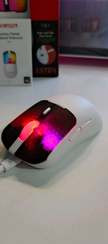 KATSUTA KTSA4 KABLOLU/BLUETOOTH/2.4 GHZ KABLOSUZ GAMİNG MOUSE - 8