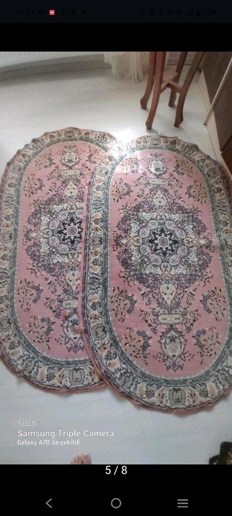 saray oval halı 90+155cm antika - 2