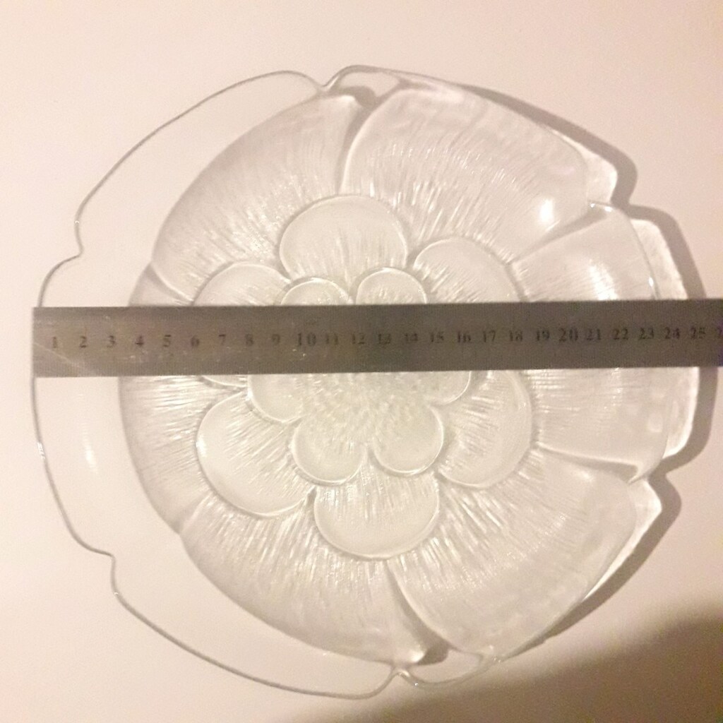 Cam Çiçek Tabak - 2