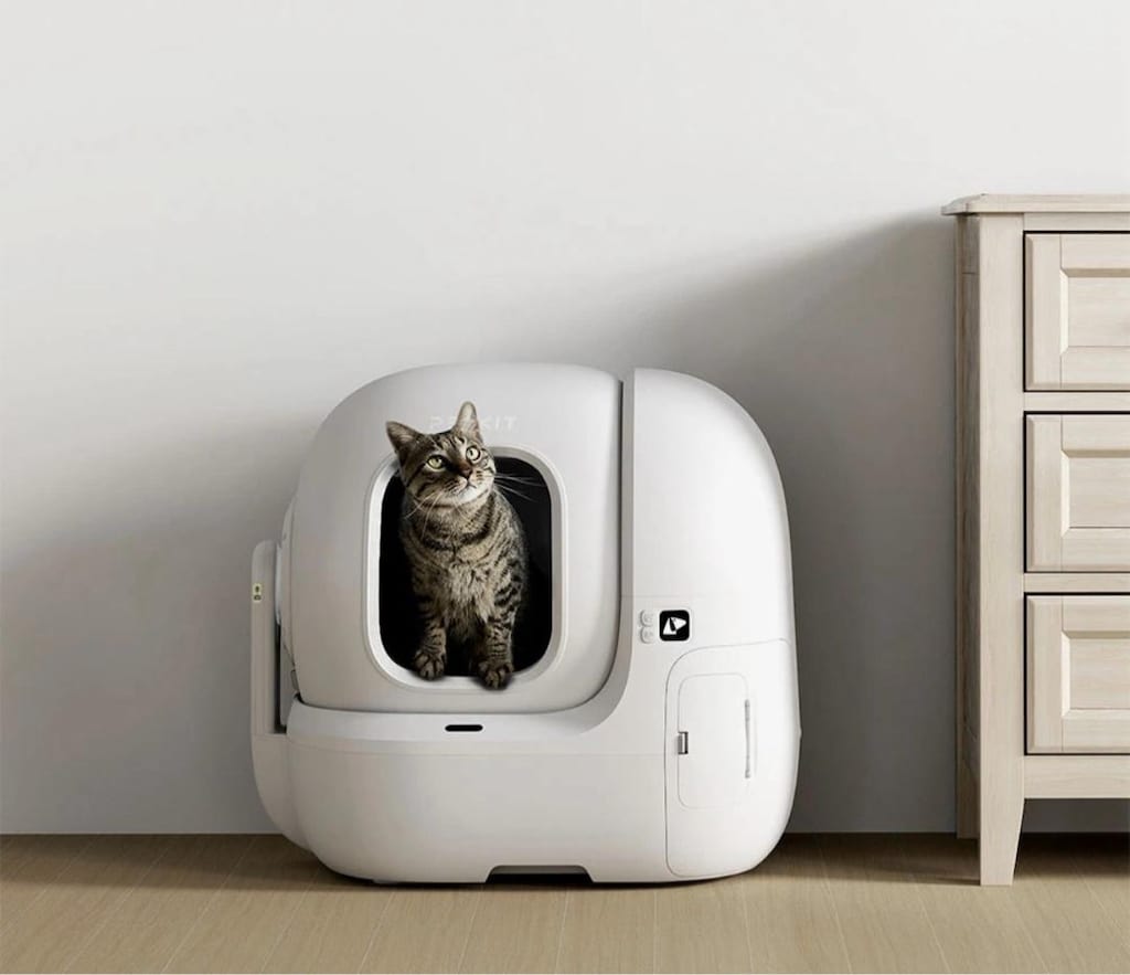 Petkit Purobot Max Pro Akıllı Tam Otomatik Kedi Tuvaleti - 3