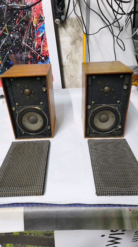 Grundig HiFi-Lautsprecher-Box 206v - Ahşap Kasa - Vintage Hoparlör - 2