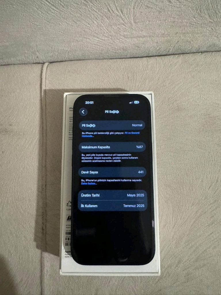 Vatan Computer Faturalı, Garantisi Devam Eden Kusursuz iPhone 15 - 9