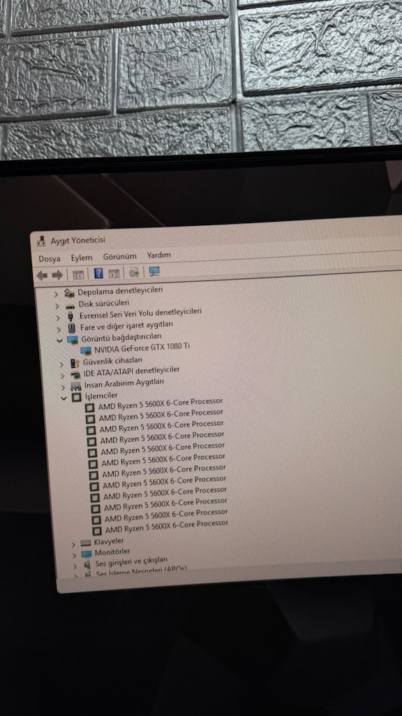 " TEMİZ " R5 5600X / GTX 1080Ti / 16GB RAM - SİSTEM - 5