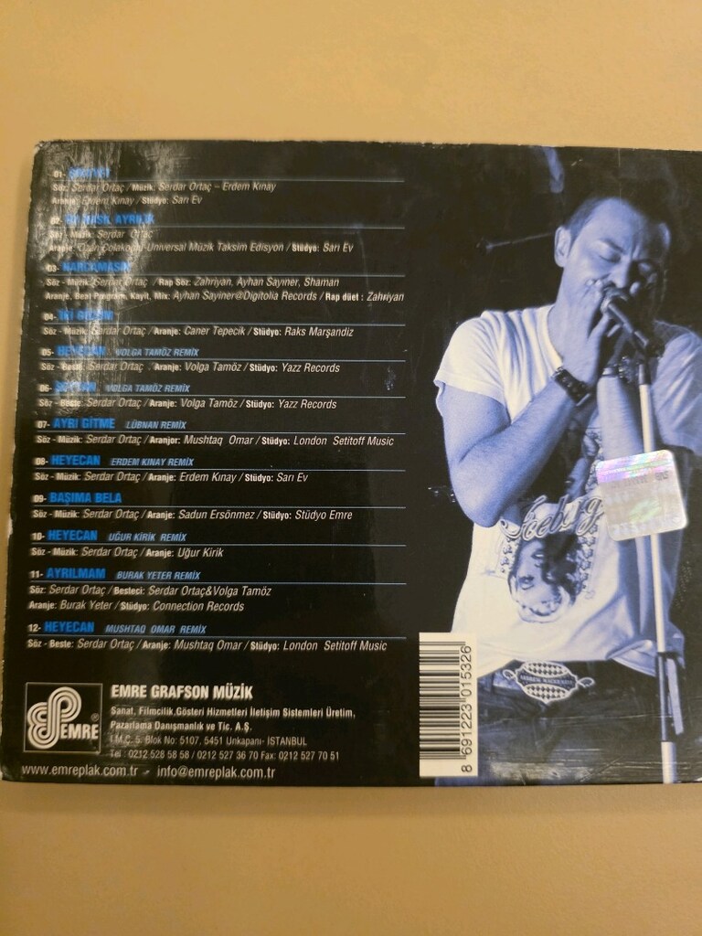 Serdar Ortaç Gold Remix 2009 Albüm - 4
