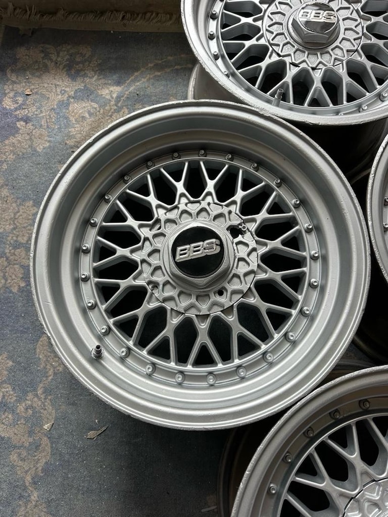 15 inç BBS 4x100 4x108 çelik jant takımı - 2