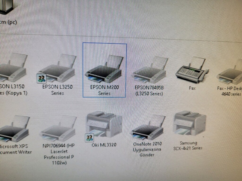 EPSON M200 TANKLI FOTOKOPİLİ KAFA TIKALI YAZICI - 5