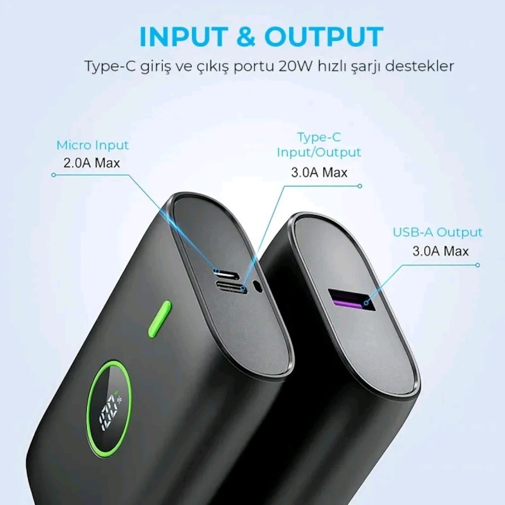 Woyax By Deji mini PowerBank 10.000Mah. - 3