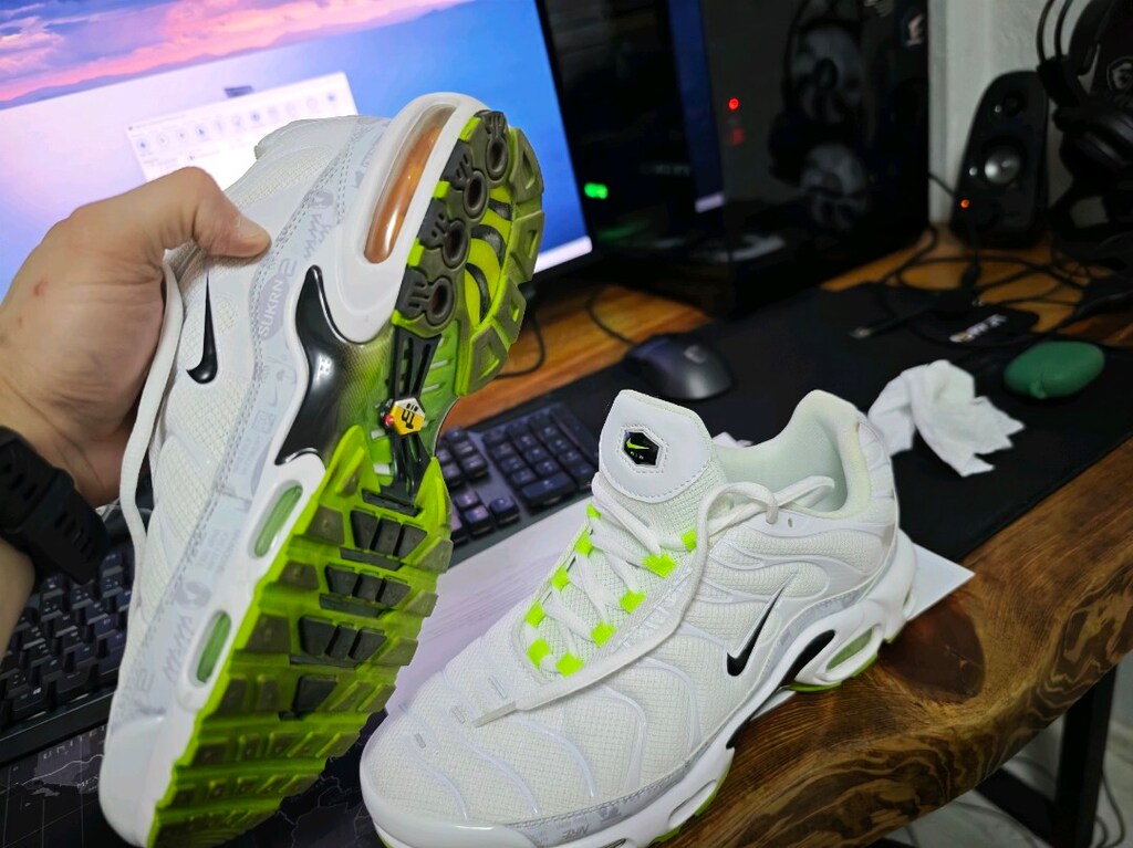 orjinal Nike TN 44 NUNARA 28 CM BEYAZ 1 KERE GİYİLDİ - 6