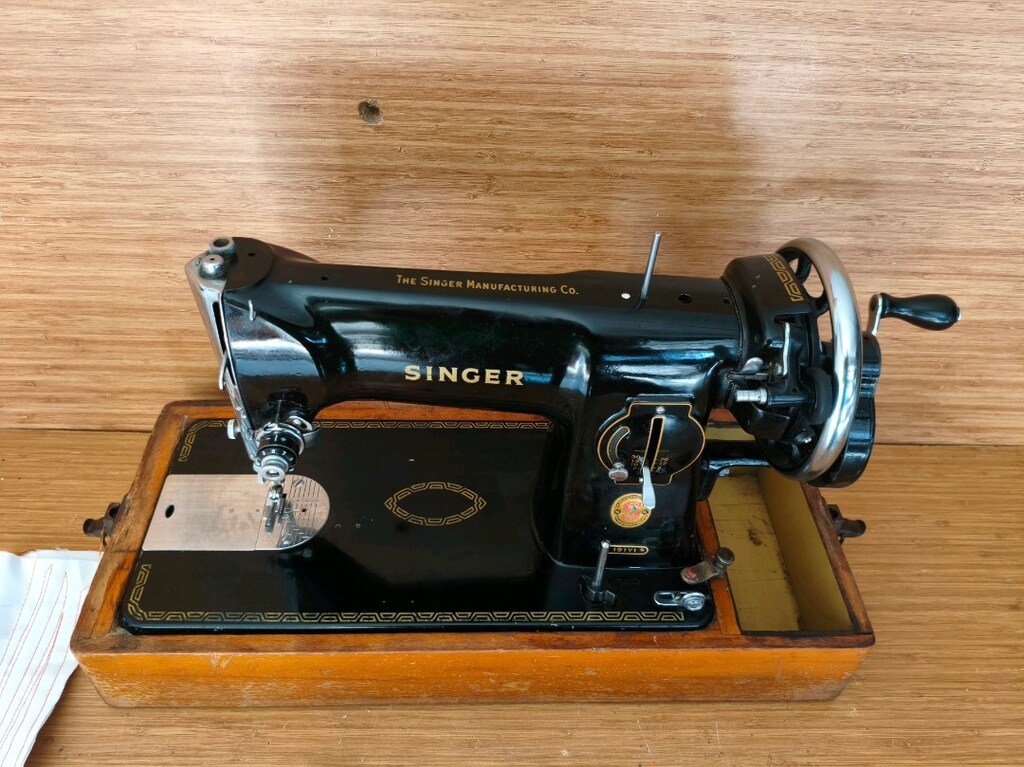 Singer 191y1 dikiş makinesi elle çevirmeli - 2