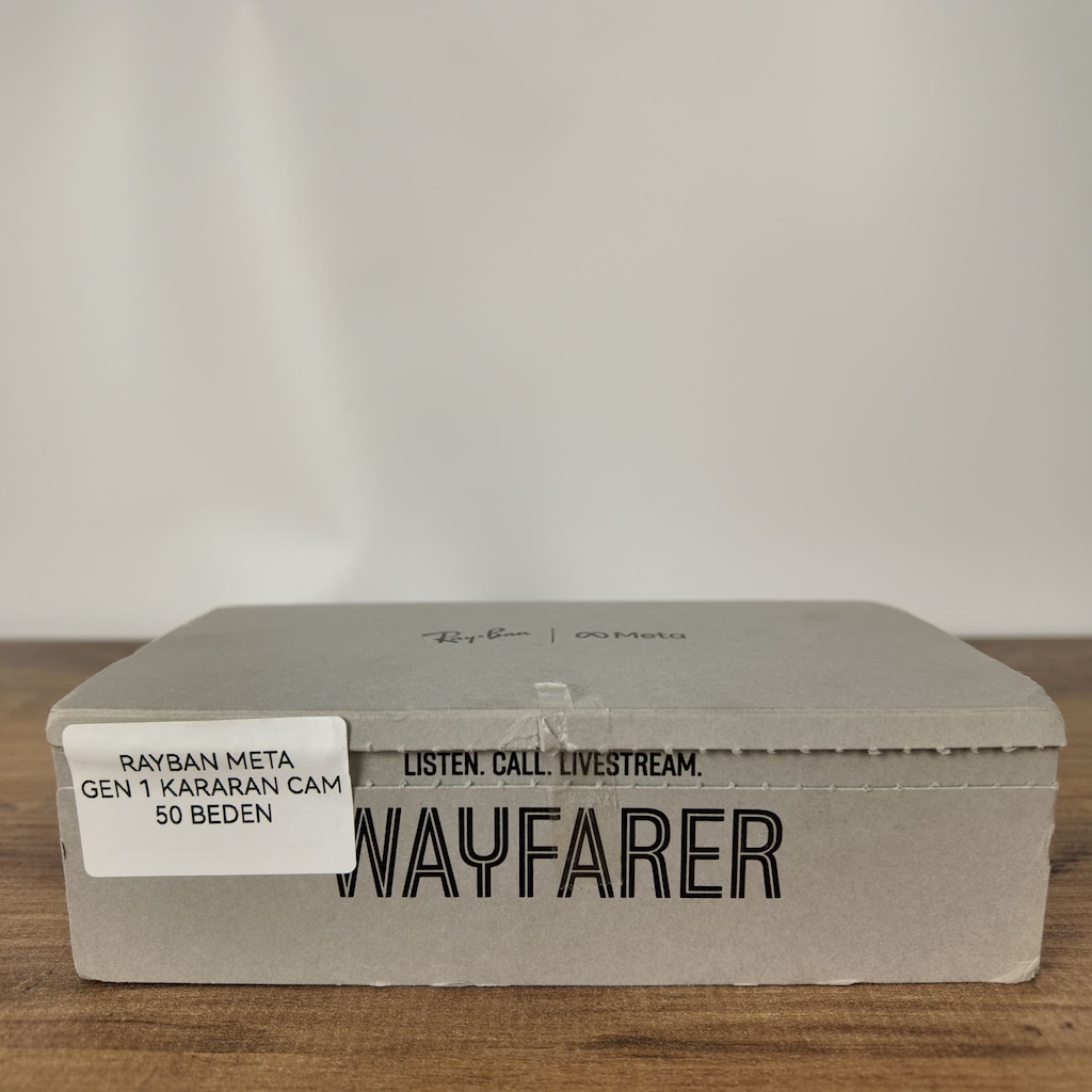 RAYBAN META WAYFARER GEN 1 KARARAN CAM RW 4006 İKİNCİ EL TEMİZ - 6