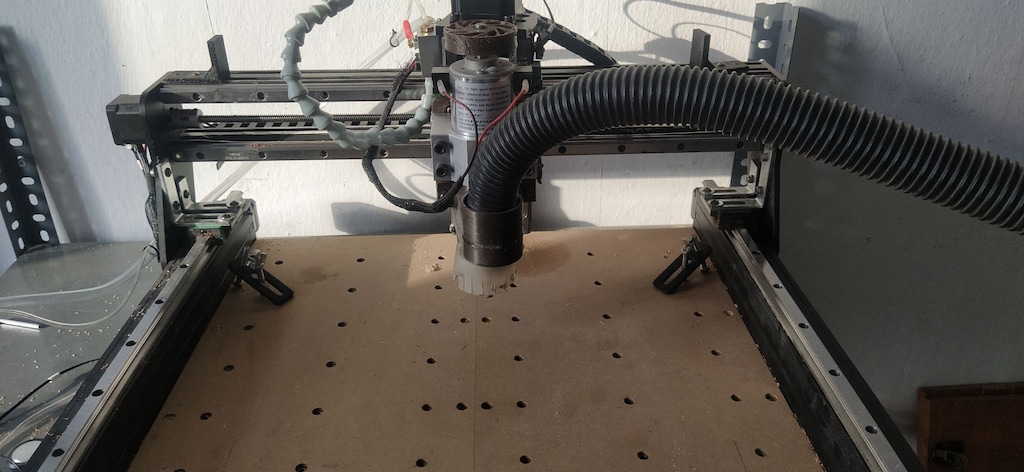 Güçlendirilmiş Two Trees Bluer TTC450 + 800w Spindle CNC Router - 8
