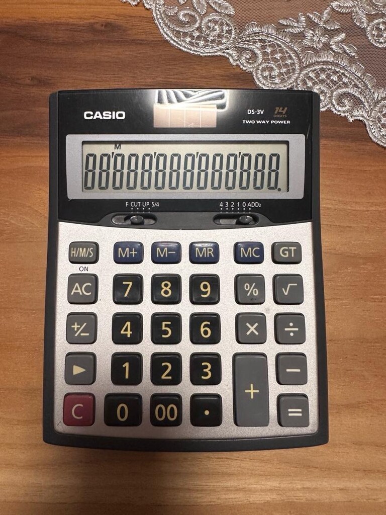 Casio DS-3V hesap mak - 3
