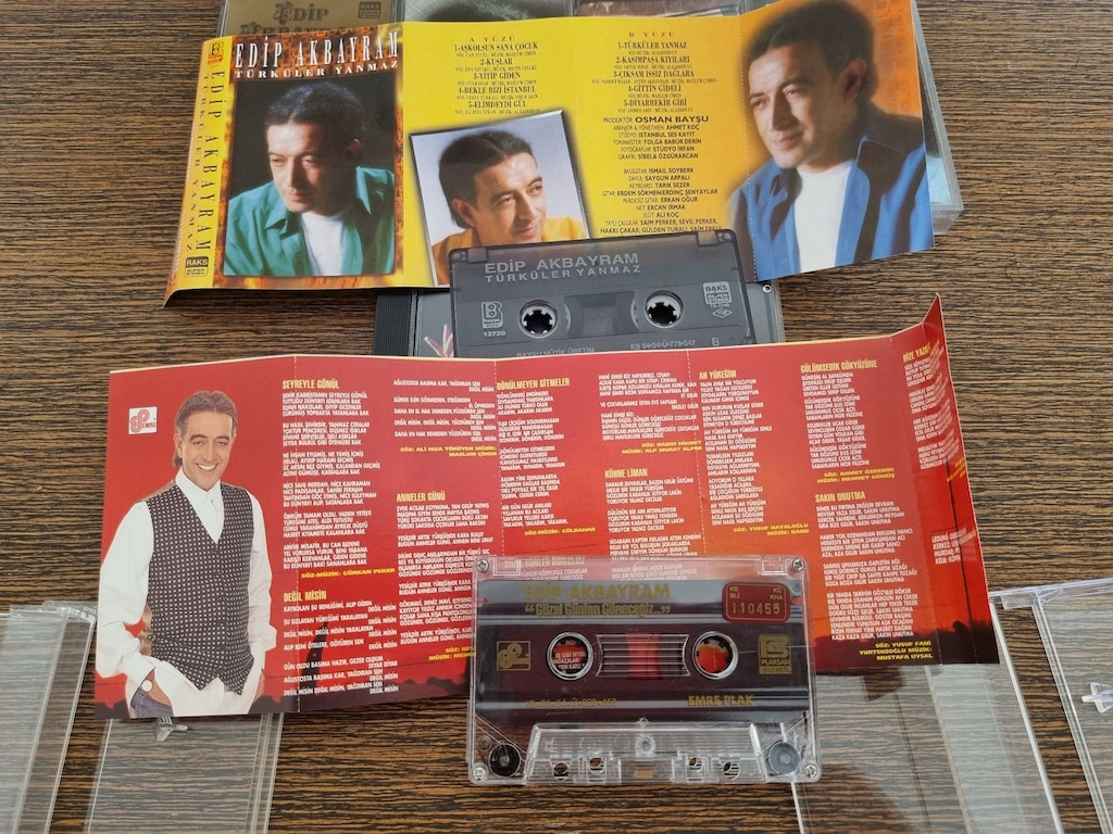 Edip Akbayram Koleksiyonluk Kasetler ve CD - 2