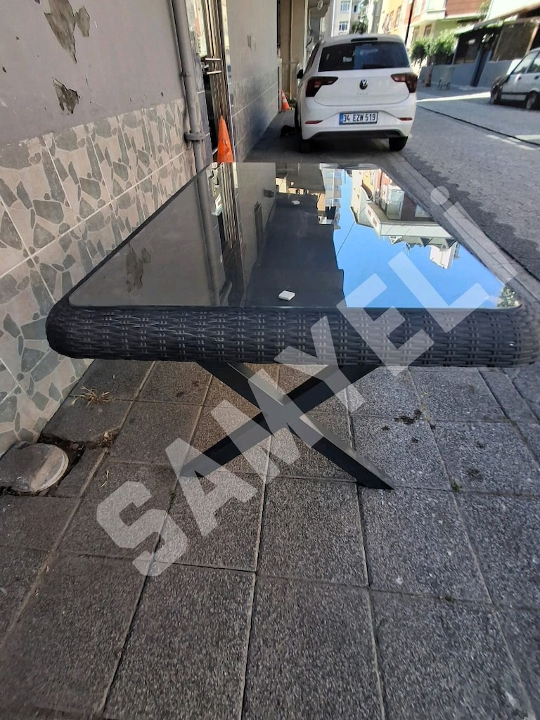 DIŞ MEKAN CAMLI MASA SON 14 ADET 80x140 - 2