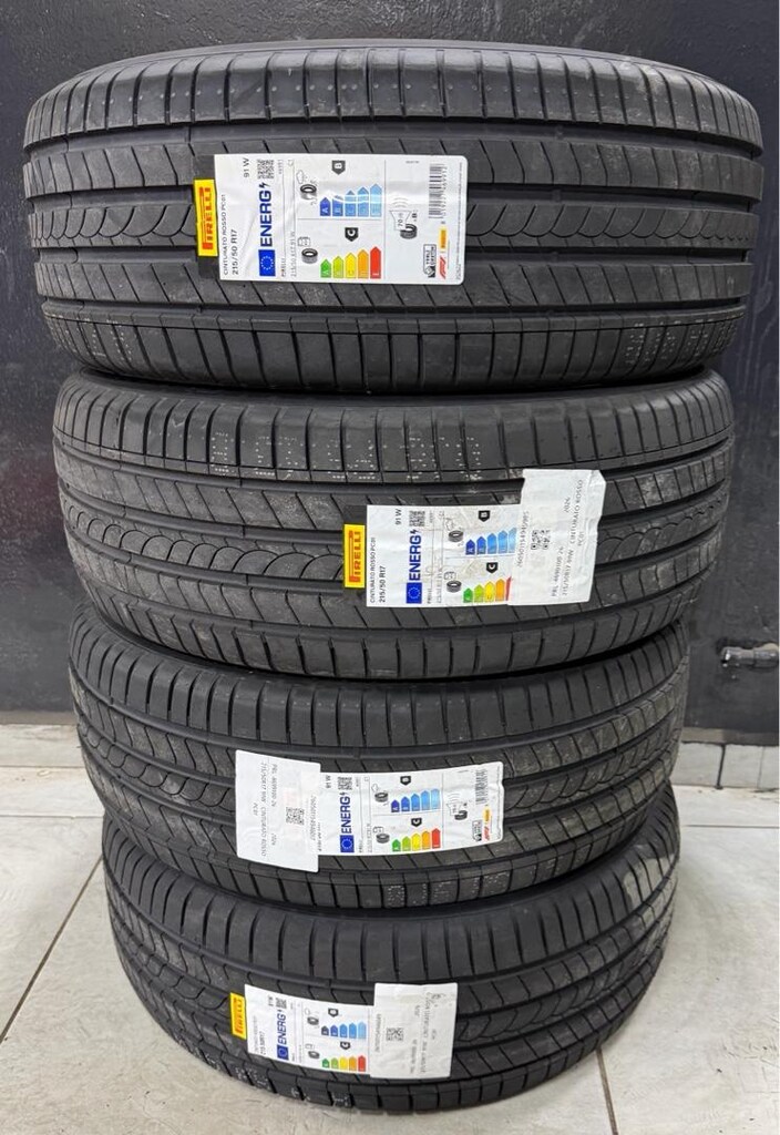 215/50R17 PİRELLİ CINTURATO ROSSO SIFIR (DOT:10/26) ADET FİYATI - 2