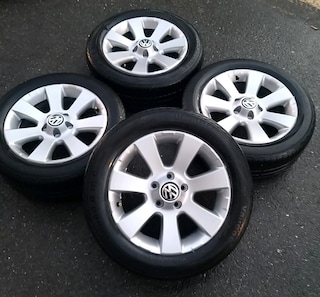 205 55 16 ORJİNAL TİGUAN JANT LASTİK TAKIMI TİGUAN CADDY JETTA GOLF - 7