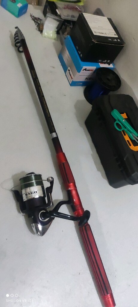 Olta takımı, Shakespeare marka, kaliteli set.