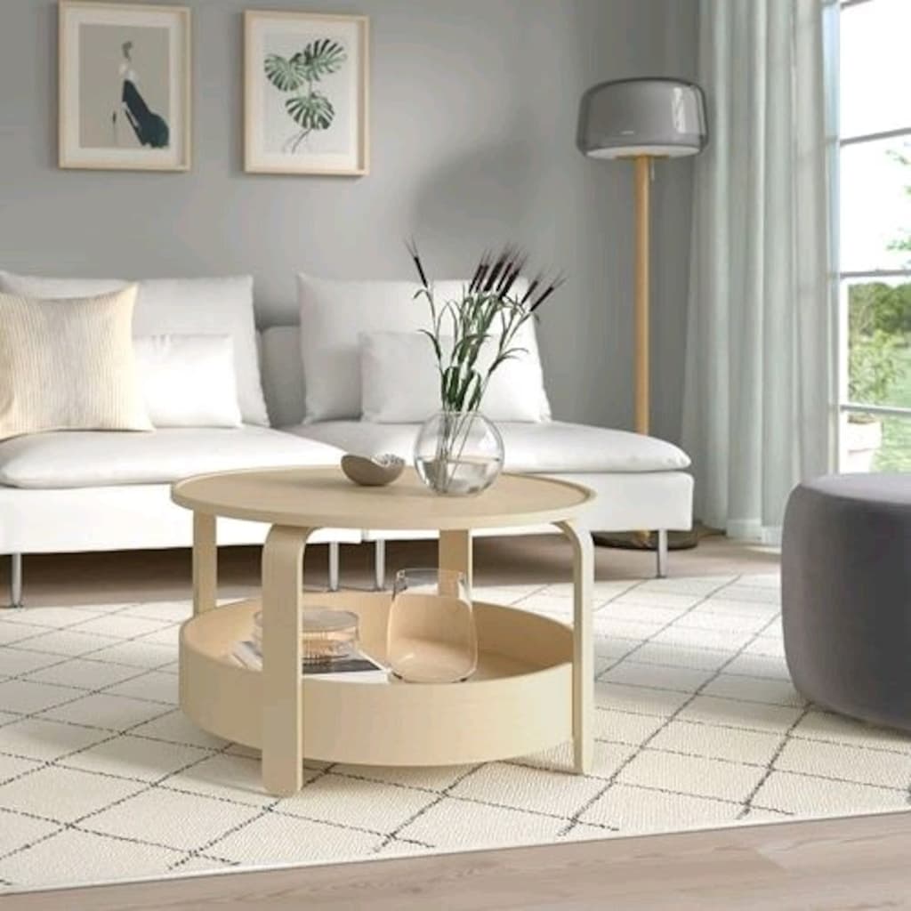 Ahşap Orta Sehpa IKEA BORGEBY - 3