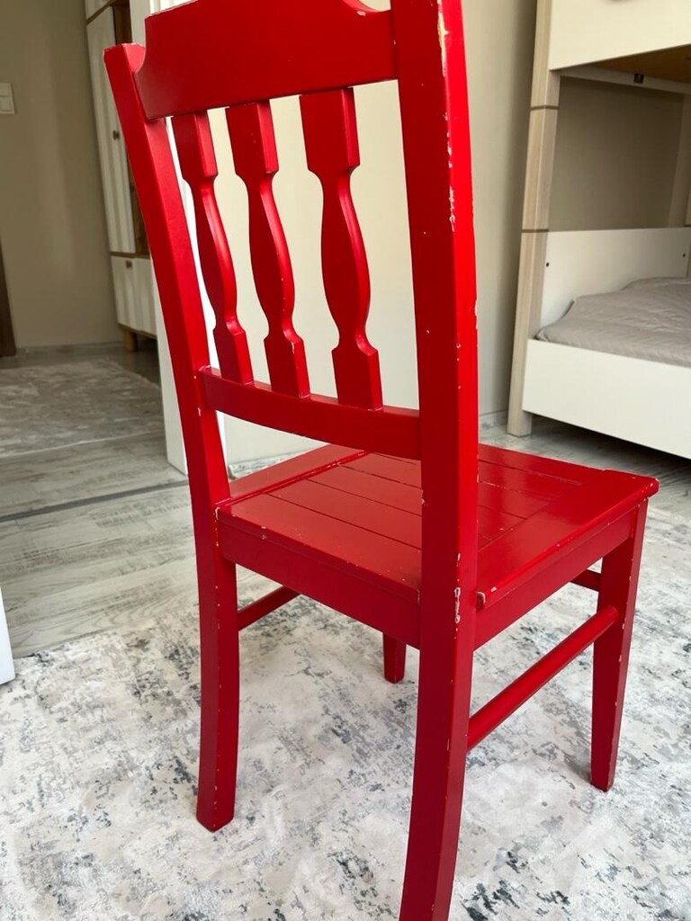 AHŞAP SANDALYE - 4