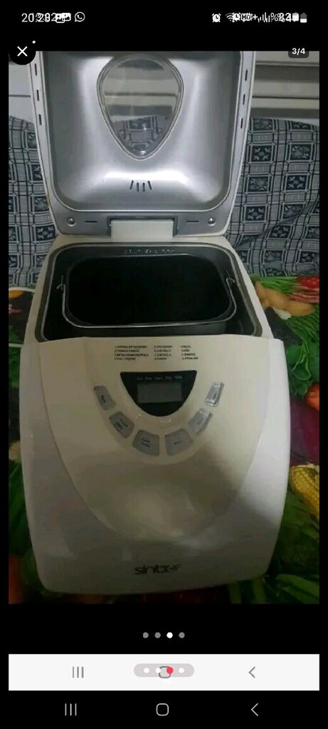 1 kere kullanılmış ekmek yapma makinesi - 4