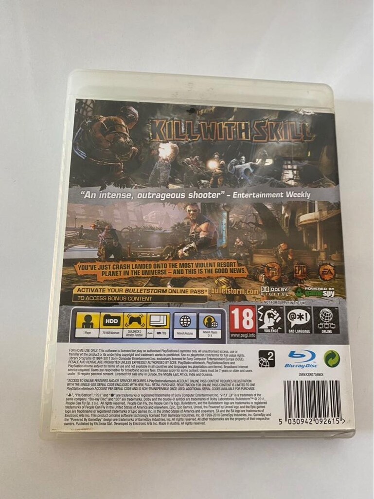 Bulletstorm ps3 oyun - 3