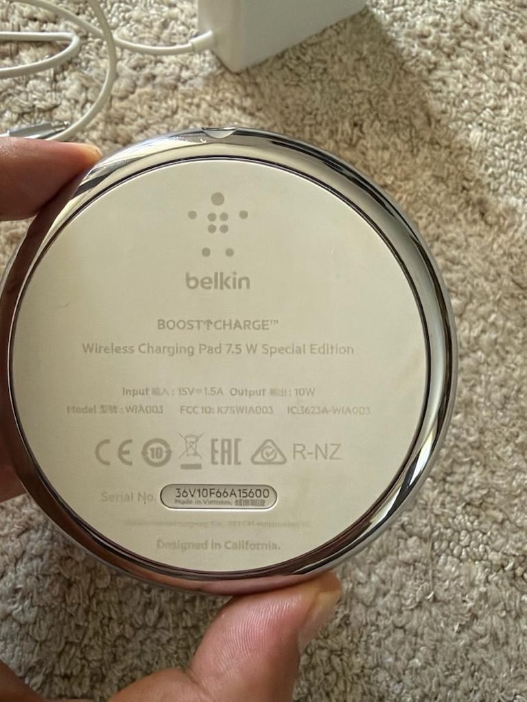 Belkin boots charge kablosuz şarj standı - 2
