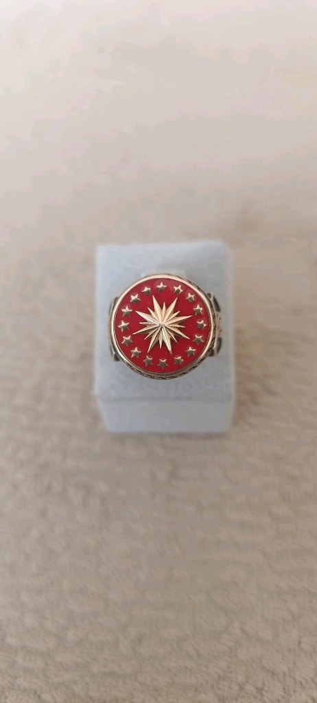 Cumhurbaşkanlığı Forsu Gümüş Yüzük 925 Ayar - 2
