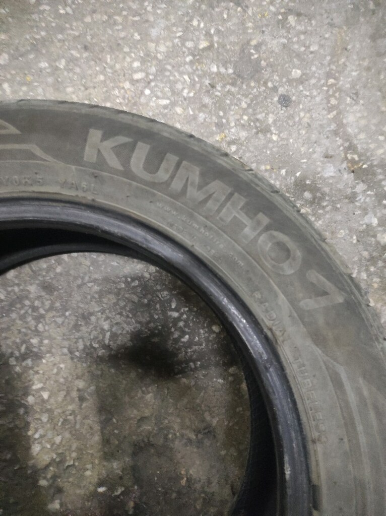 1856015 KUMHO MARKA LASTİK 2022 tarih YAZLIK İKİ 2 ADET lastikK - 5