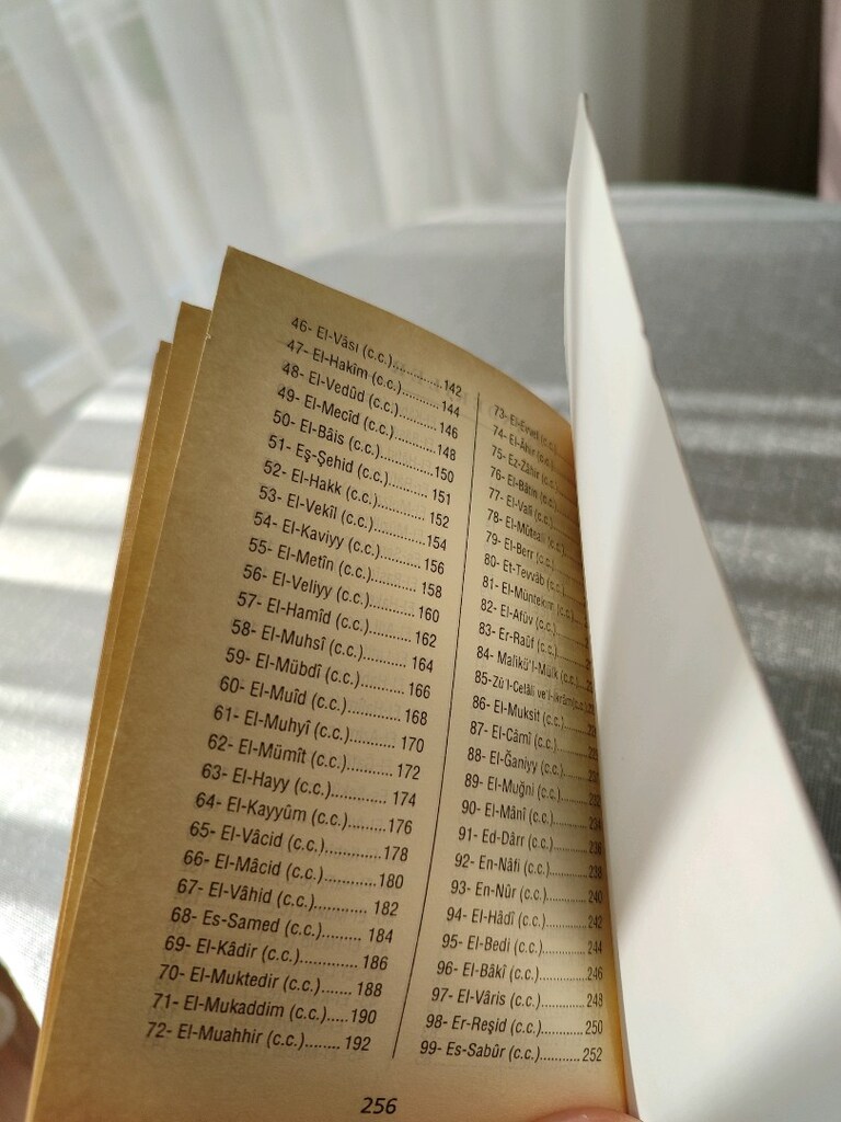 esmaü'l hüsna kitabı - 6