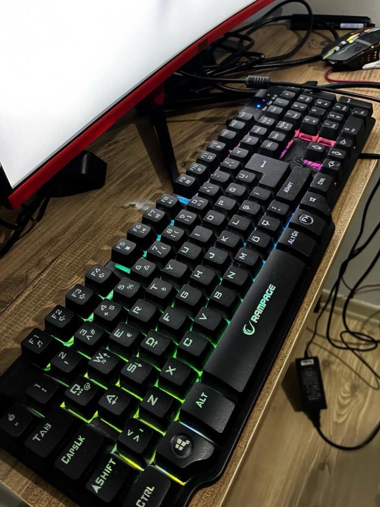 ışıklı kasa pc montiör kasa bilgisayar - 11